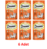 Dreamies Tavuklu Kedi Ödül Maması 6X60 gr